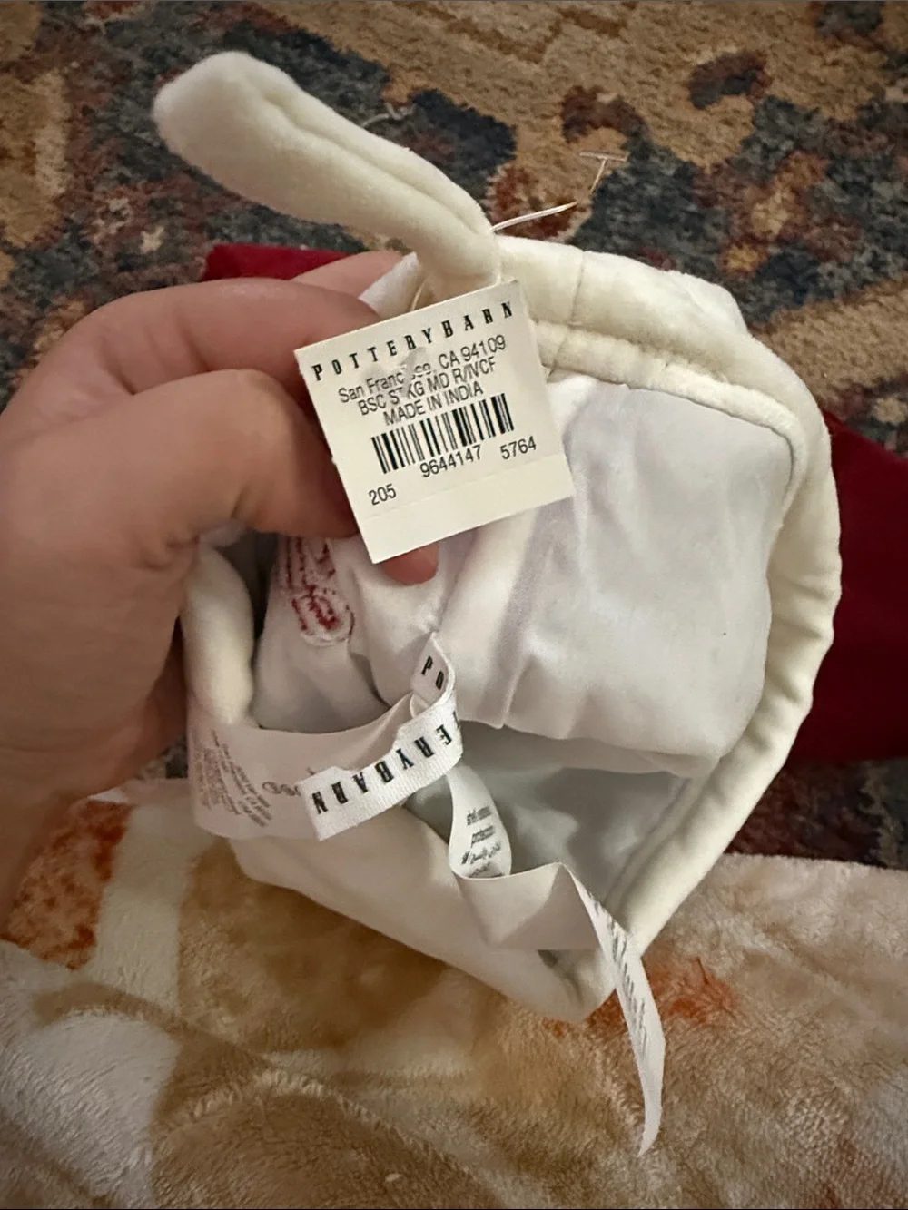 Pottery Barn Grandpa Stocking